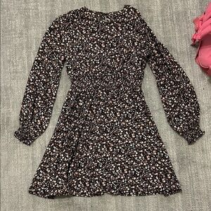 Floral Long Sleeve Dress